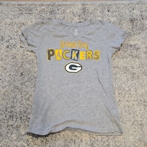 Green Bay Packers Kids Gray T-Shirt